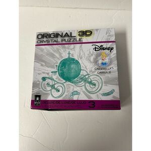 Bepuzzled Brand Original 3D crystal puzzle Disney Cinderella’s carriage